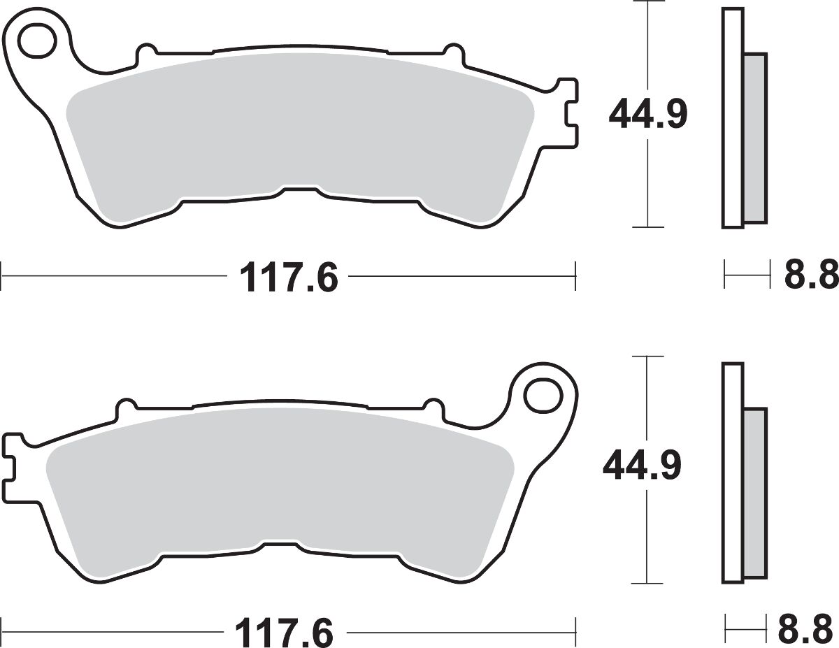 Sbs Brake Pad Sint Fr