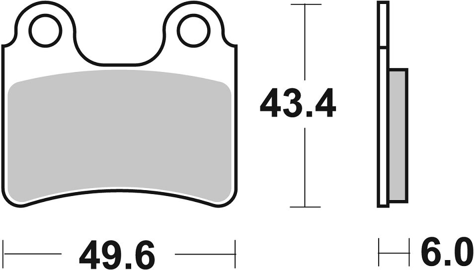 Sbs Brake Pad Car/Cer