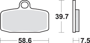 Sbs Brake Pad Sint Off Race