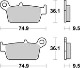 Moto Master Brake Pad Nitro