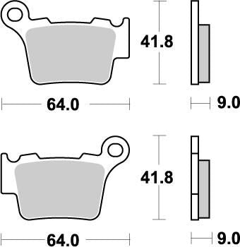 Moto Master Brake Pad Nitro