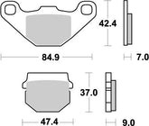Moto Master Brake Pad Nitro
