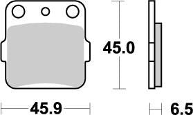 Moto Master Brake Pad Nitro