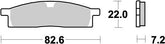 Moto Master Brake Pad Nitro