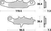 Moto Master Brake Pad Nitro