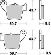 Moto Master Brake Pad Nitro