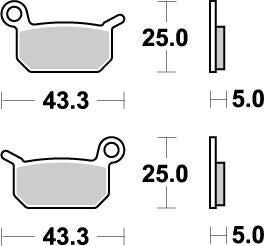 Moto Master Brake Pad Nitro
