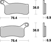 Moto Master Brake Pad Nitro