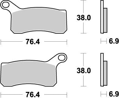 Moto Master Brake Pad Nitro