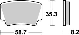 Moto Master Brake Pad Nitro