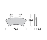 Moto Master Brake Pad Nitro