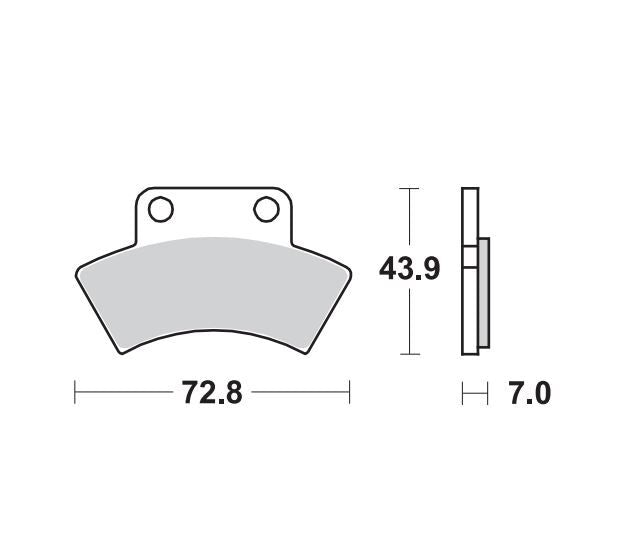 Moto Master Brake Pad Nitro