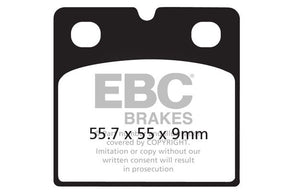 Ebc Brake Pad Vee Semisntrd