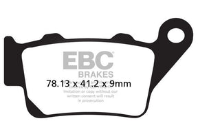 Ebc Brake Pad Vee Semisntrd