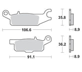 Moto Master Brake Pad Nitro