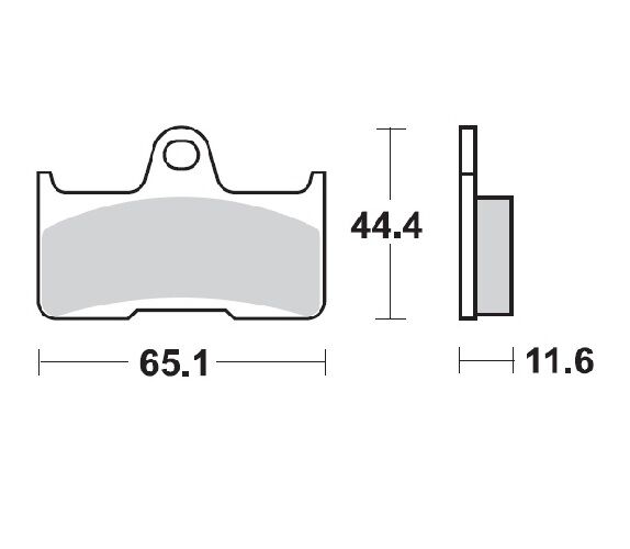 Moto Master Brake Pad Nitro