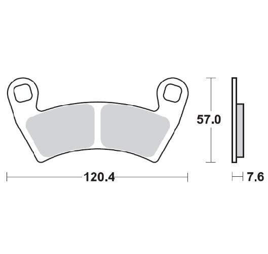 Moto Master Brake Pad Nitro