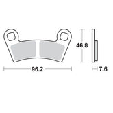 Moto Master Brake Pad Nitro