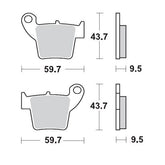 Moto Master Brake Pad Nitro Sport