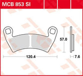 Trw Brake Pad Sinter Offroad