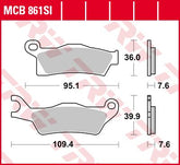 Trw Brake Pad Sinter Offroad