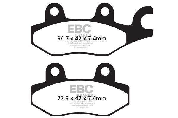 Ebc Brake Pad Sintered Hh