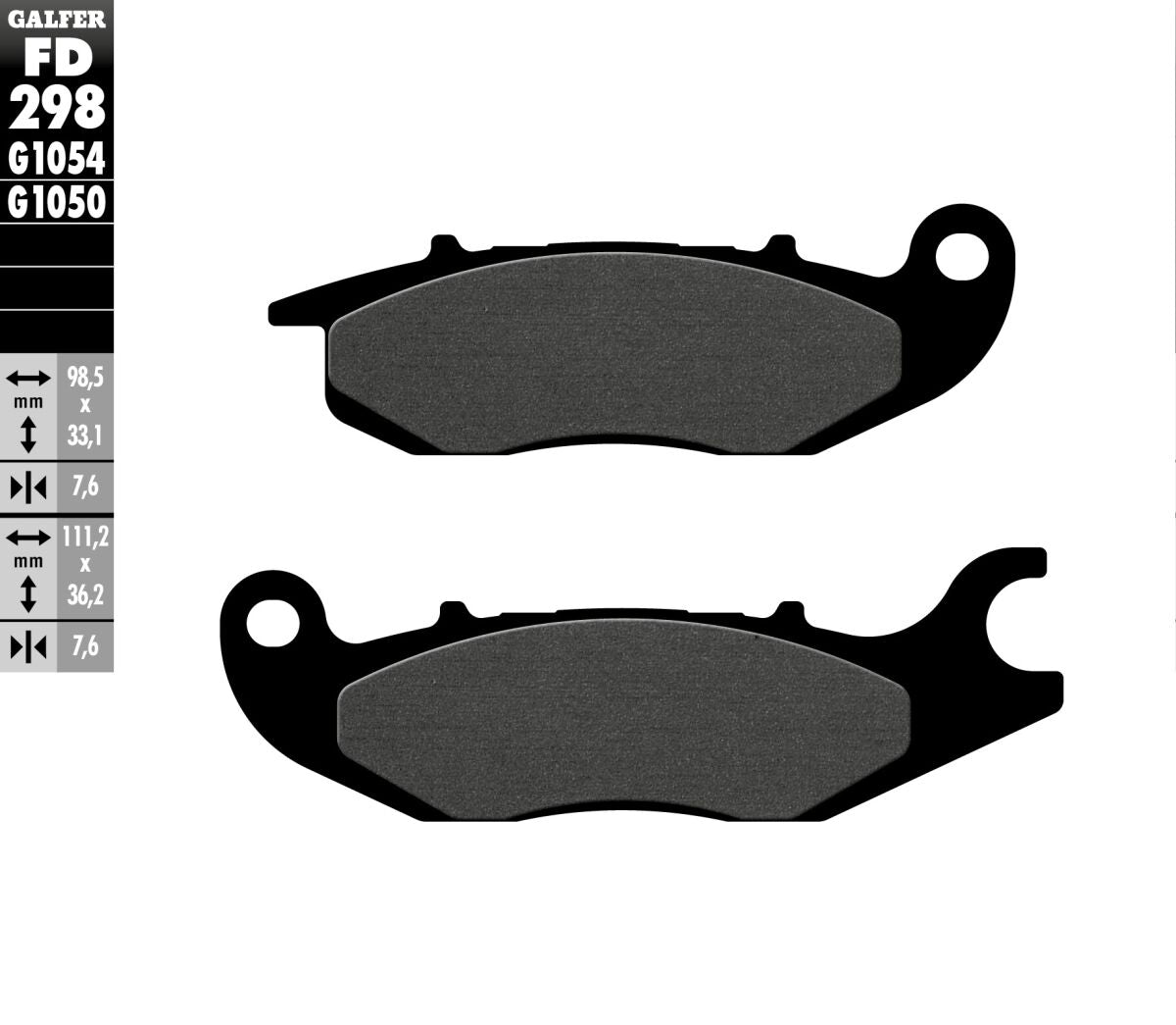 Galfer Brake Pad Semi Metal