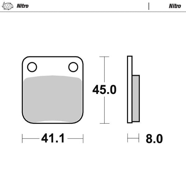 Moto Master Brake Pad Nitro
