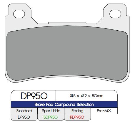 Dp Brakes Brake Pad Sinter