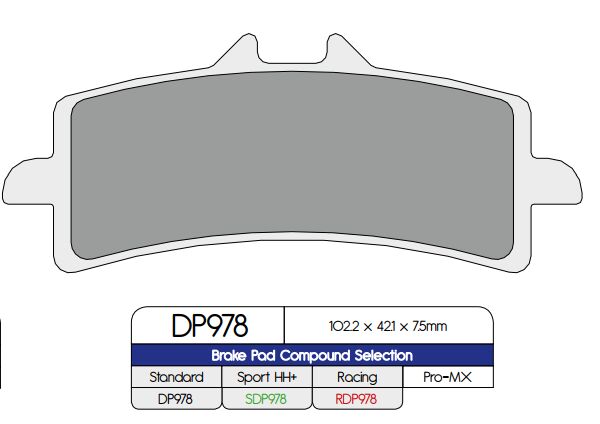 Dp Brakes Brake Pad Sinter