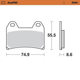 Moto Master Brake Pad Sinter Front