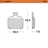 Moto Master Brake Pad Sinter Rear