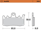 Moto Master Brake Pad Sinter Front