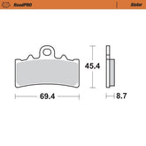 Moto Master Brake Pad Sinter Front