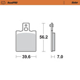 Moto Master Brake Pad Sinter Rear