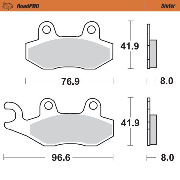 Moto Master Brake Pad Sinter
