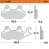 Moto Master Brake Pad Sinter Rear