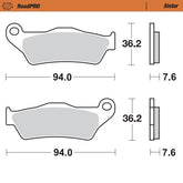 Moto Master Brake Pad Sinter Rear