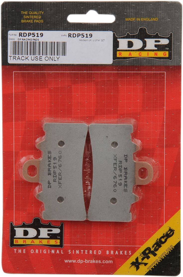 Dp Brakes Brake Pad Sintrd Rdp519