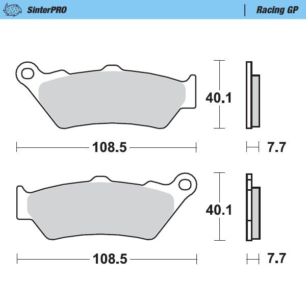 Moto Master Brake Pad Racing Gp