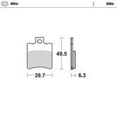 Moto Master Brake Pad Nitro