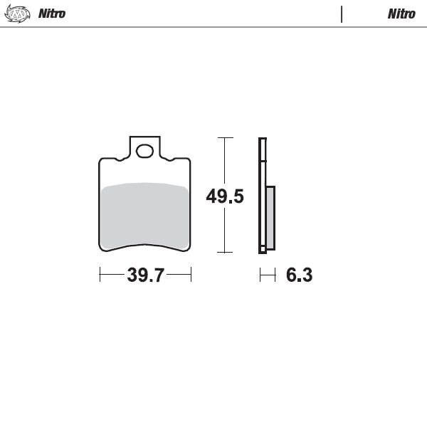 Moto Master Brake Pad Nitro