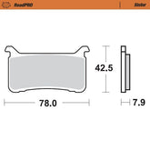 Moto Master Brake Pad Sinter Front