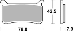Sbs Brake Pad Sint Fr