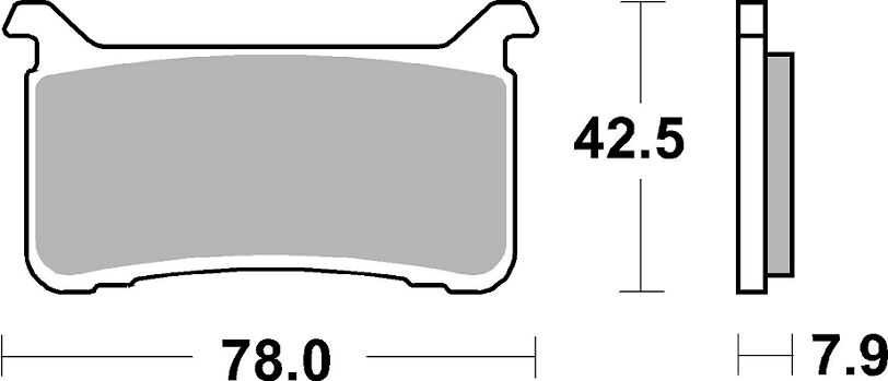 Sbs Brake Pad Sint Fr