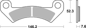 Sbs Brake Pad Sint Atv