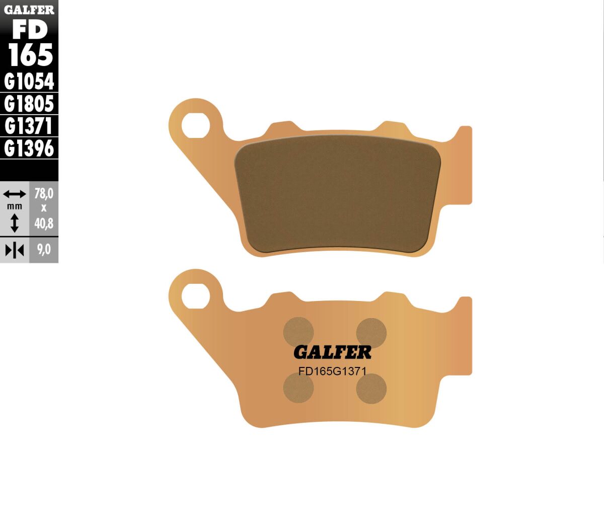 Galfer Brake Pad Sintered
