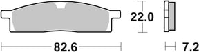Sbs Brake Pad Sint Off Race