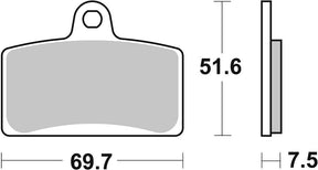 Sbs Brake Pad Sint Fr