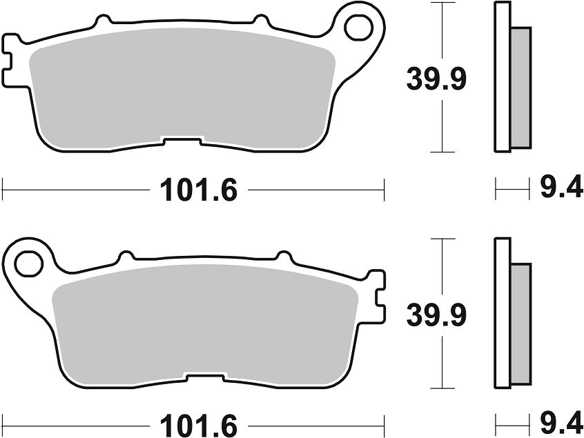 Sbs Brake Pad Sint Rear